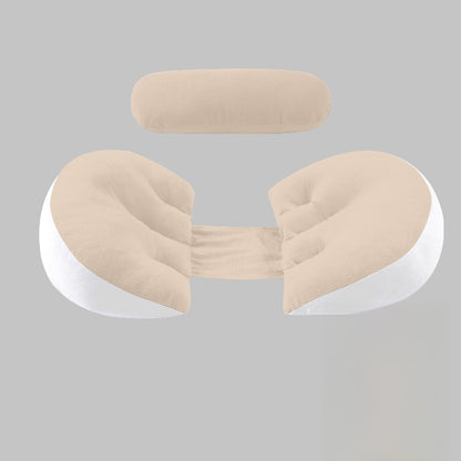 Non-sticky maternity side-sleeping support pillow