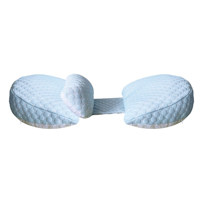 Non-sticky maternity side-sleeping support pillow